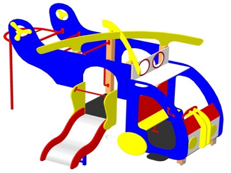 ИО-14.4 Игровое оборудование «Вертолёт»