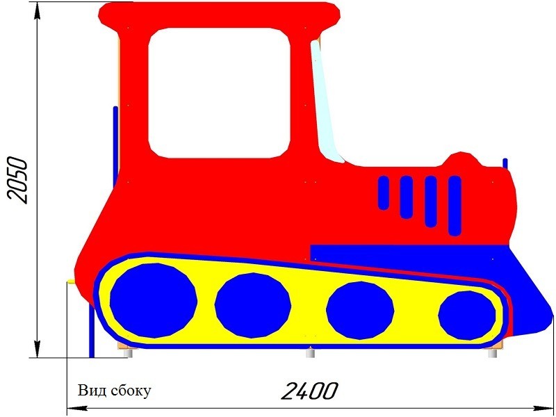 ИО-17 Игровое оборудование «Трактор»