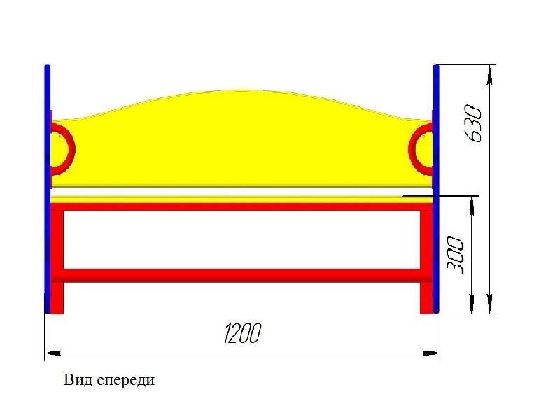 МФ-32.06 Лавочка детская