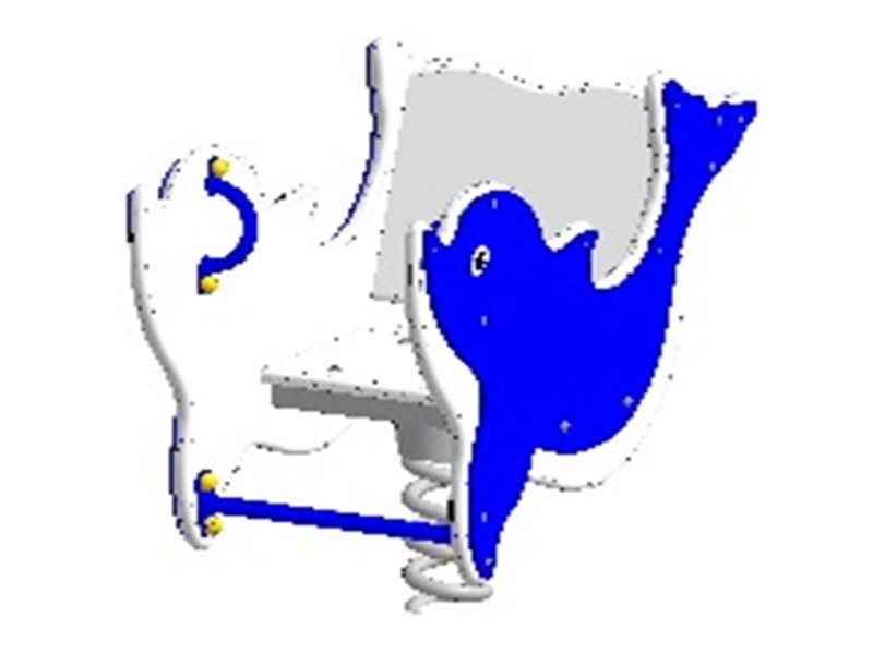 КБ-53 Качалка на одинарной пружине "Дельфин"