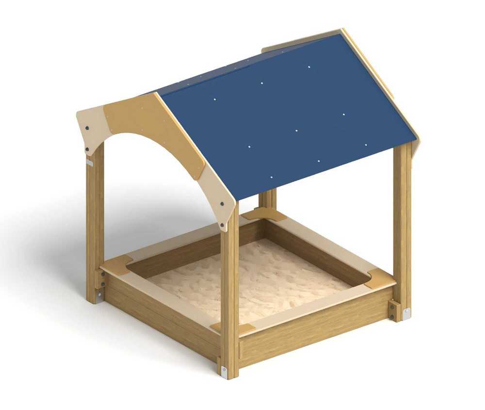 Песочница "Сова" с навесом