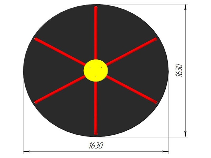 КР-04 Карусель с платформой