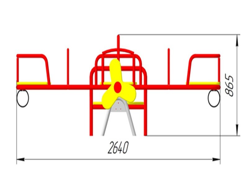 КБ-32 Качалка-балансир «Самолет»