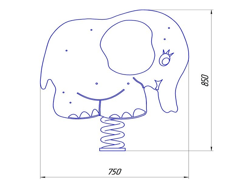 КБ-38 Качалка-балансир «Слоник»