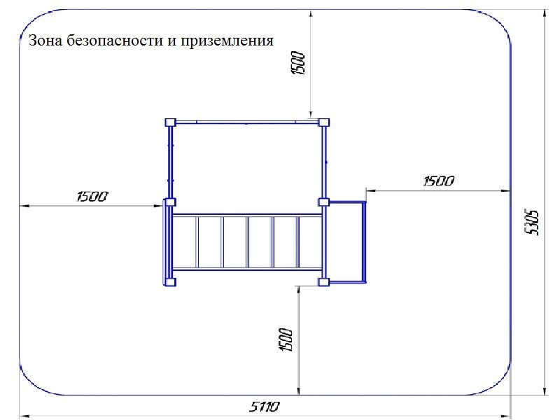 ГК-40М Гимнастический комплекс